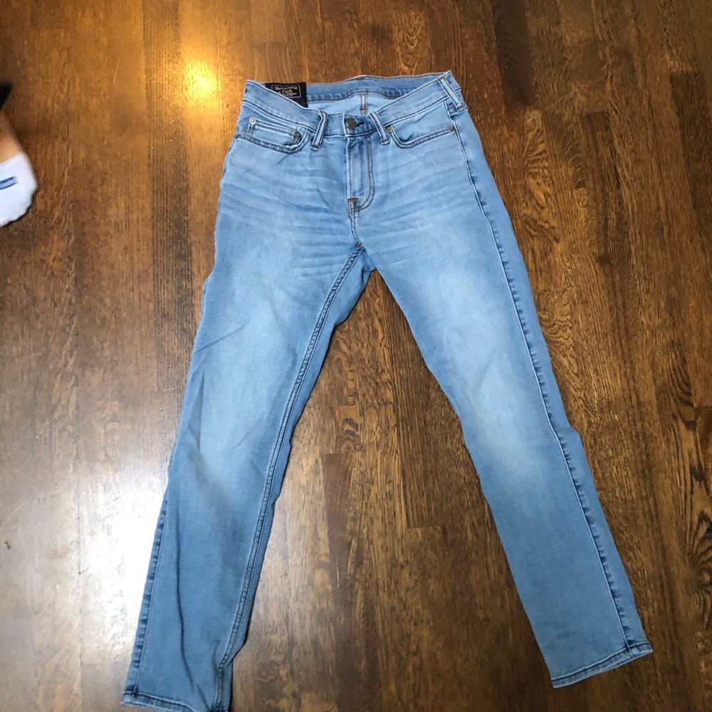 Abercrombie men’s jeans light blue